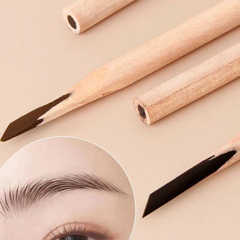 Hot sale Waterproof Wooden Eyebrow Pencil