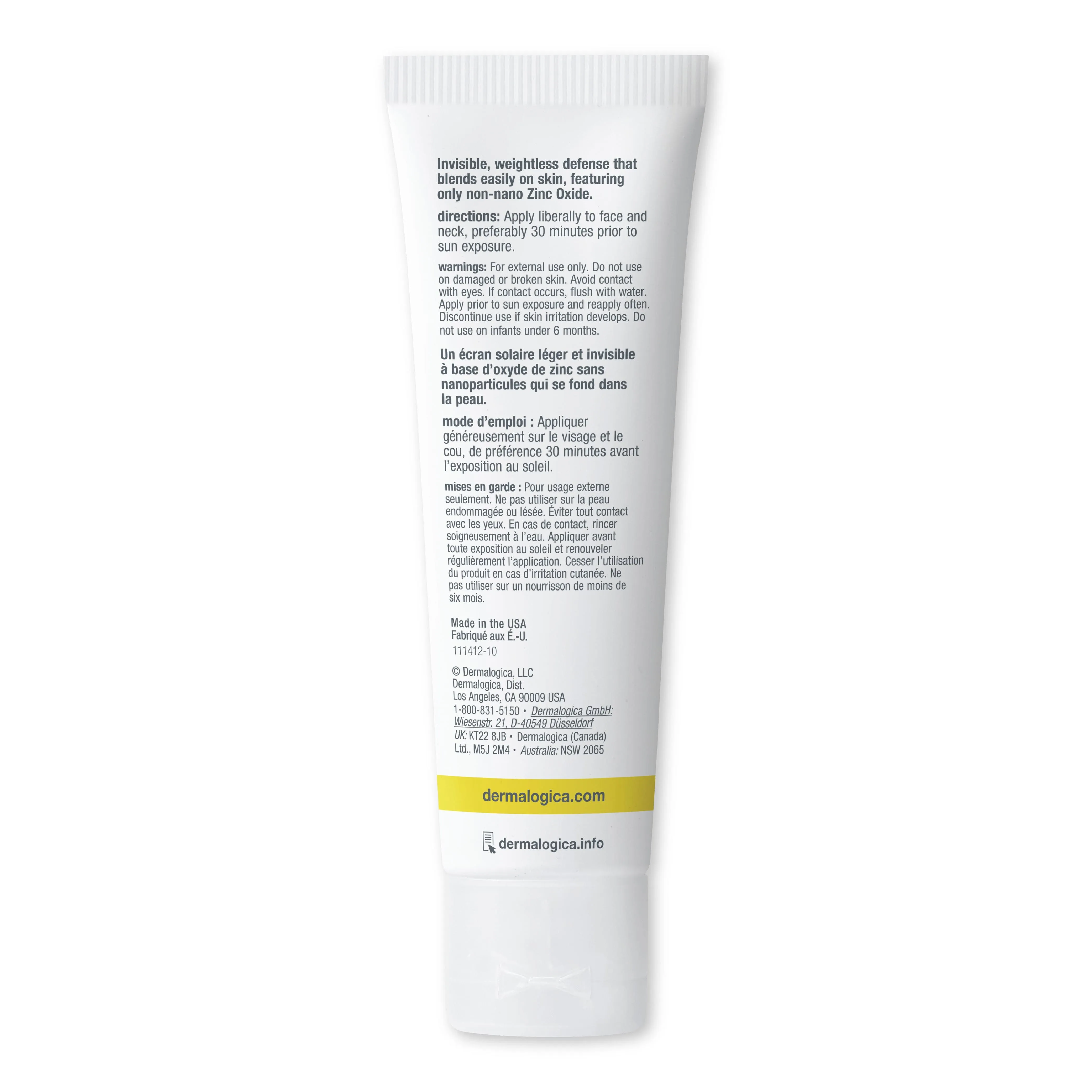 Invisible Physical Defense Spf 30 Sunscreen
