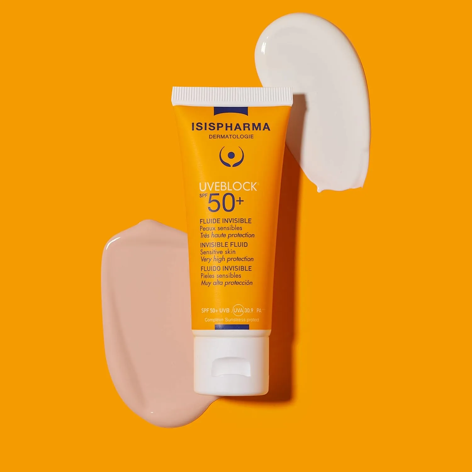 IsisPharma Sun Protection Uveblock 50  Light Fluid Iinvisible 40Ml