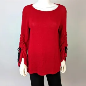 Juicy Couture Red Shimmering Top / Medium