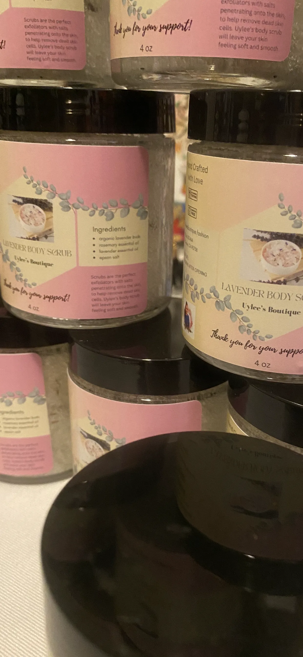 Lavender Body Scrub, 4 oz