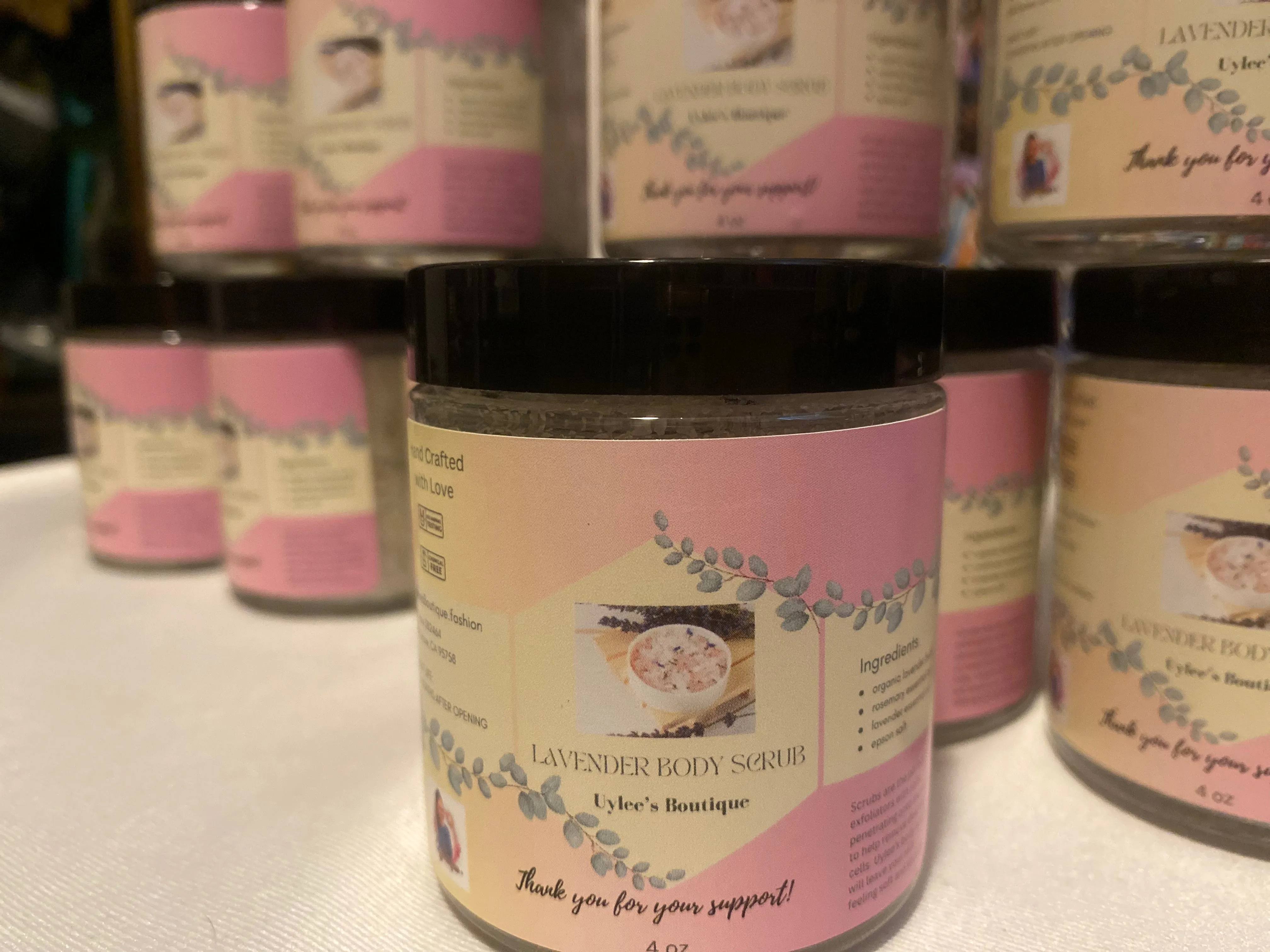 Lavender Body Scrub, 4 oz