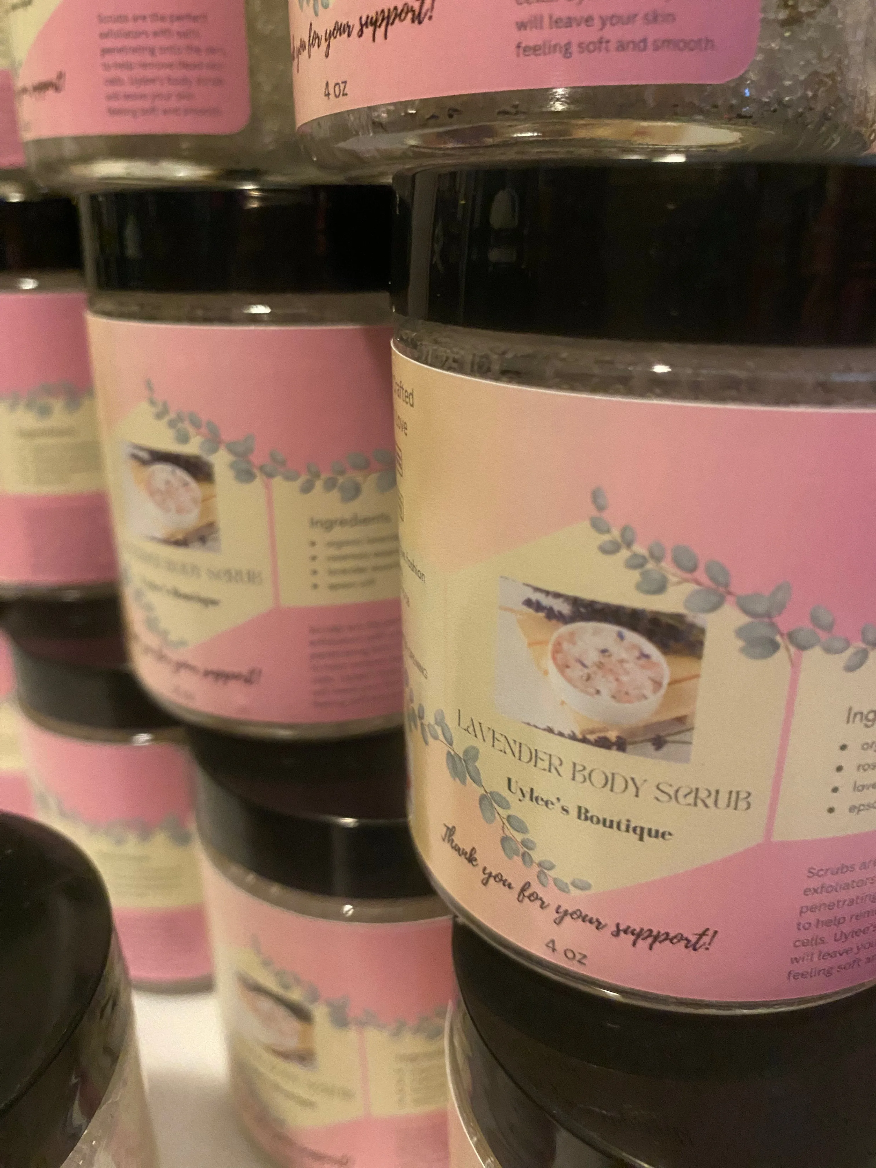 Lavender Body Scrub, 4 oz