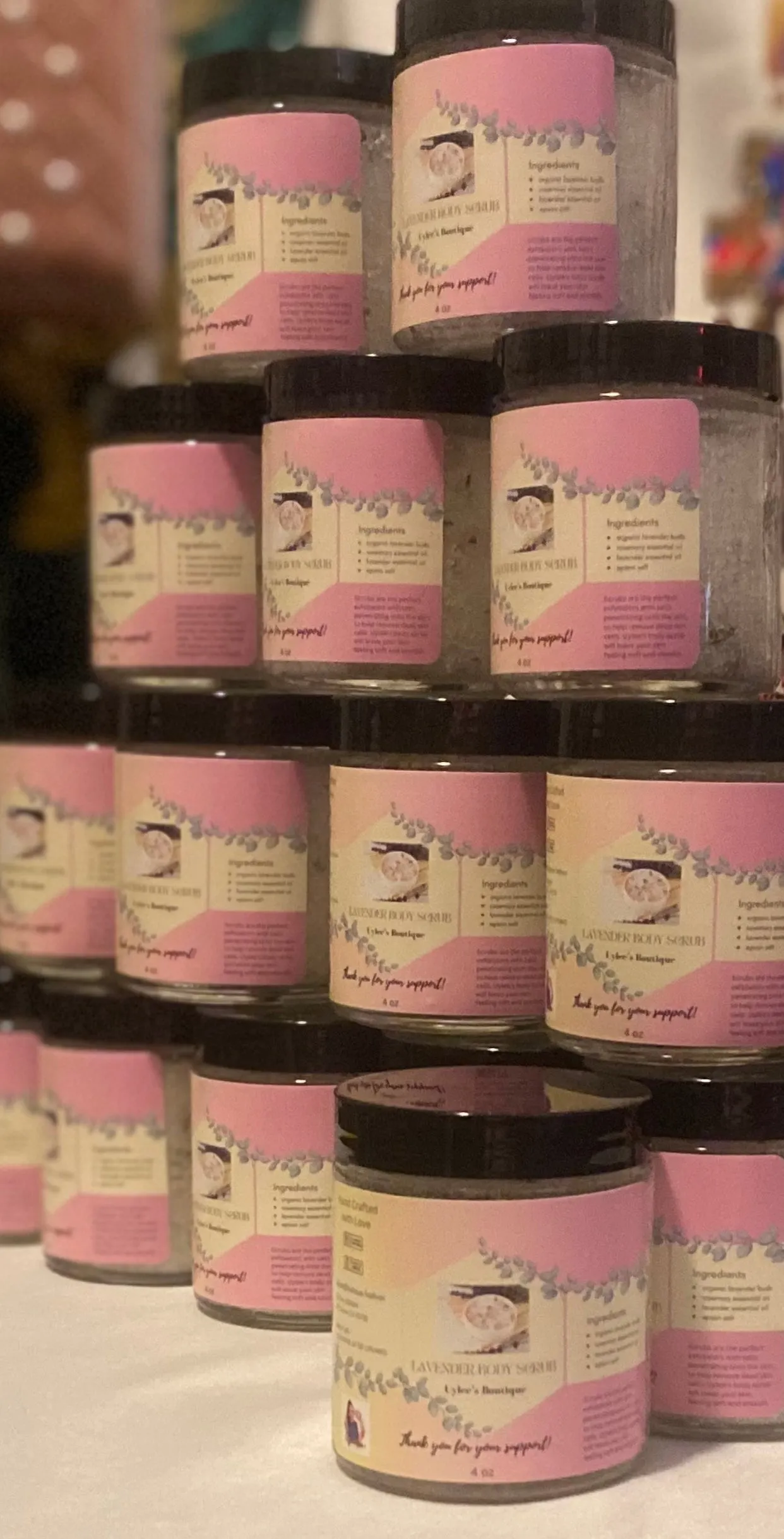 Lavender Body Scrub, 4 oz