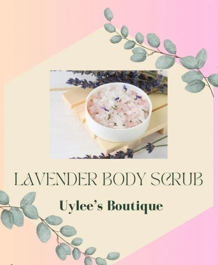 Lavender Body Scrub, 4 oz