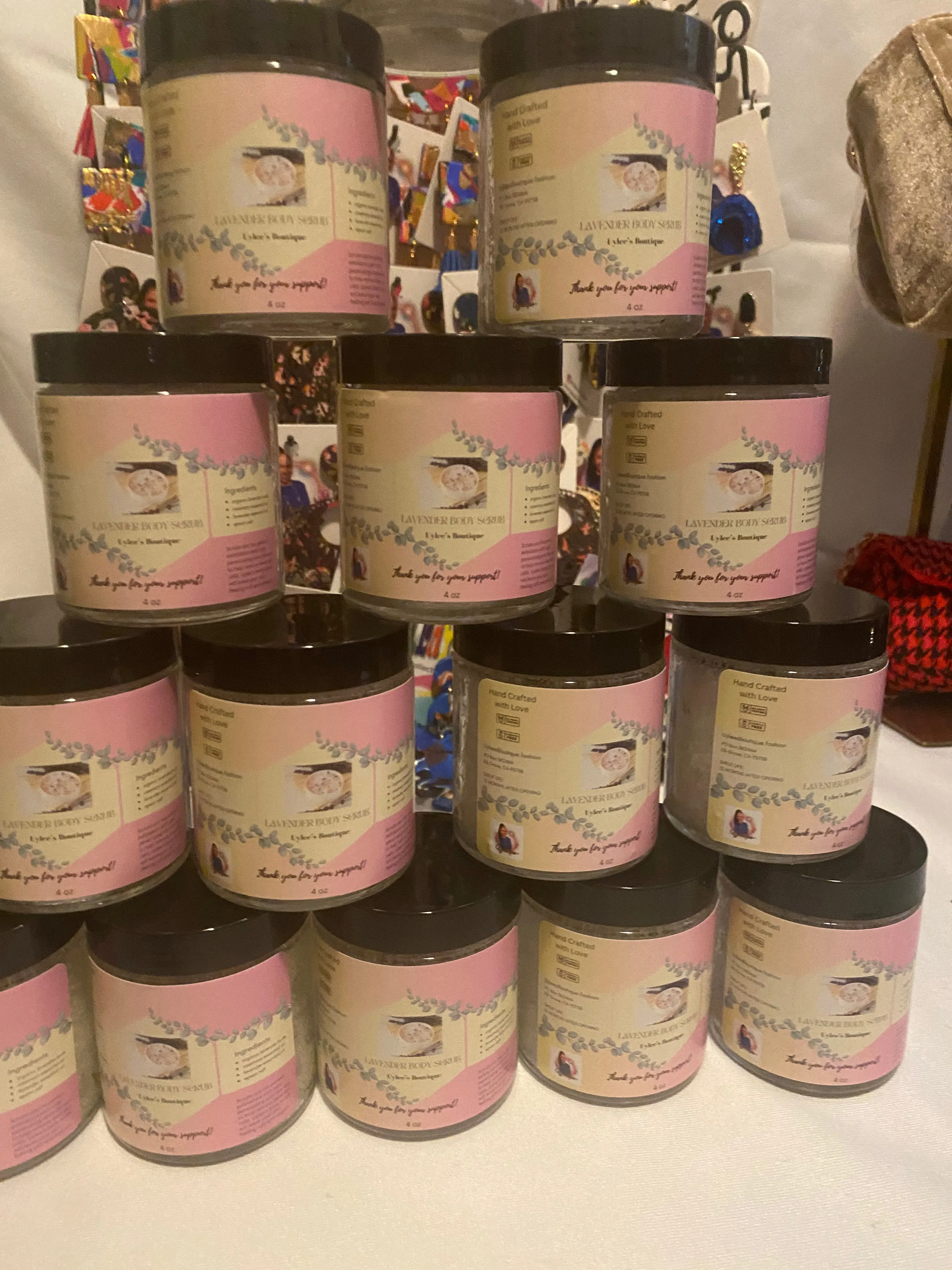 Lavender Body Scrub, 4 oz