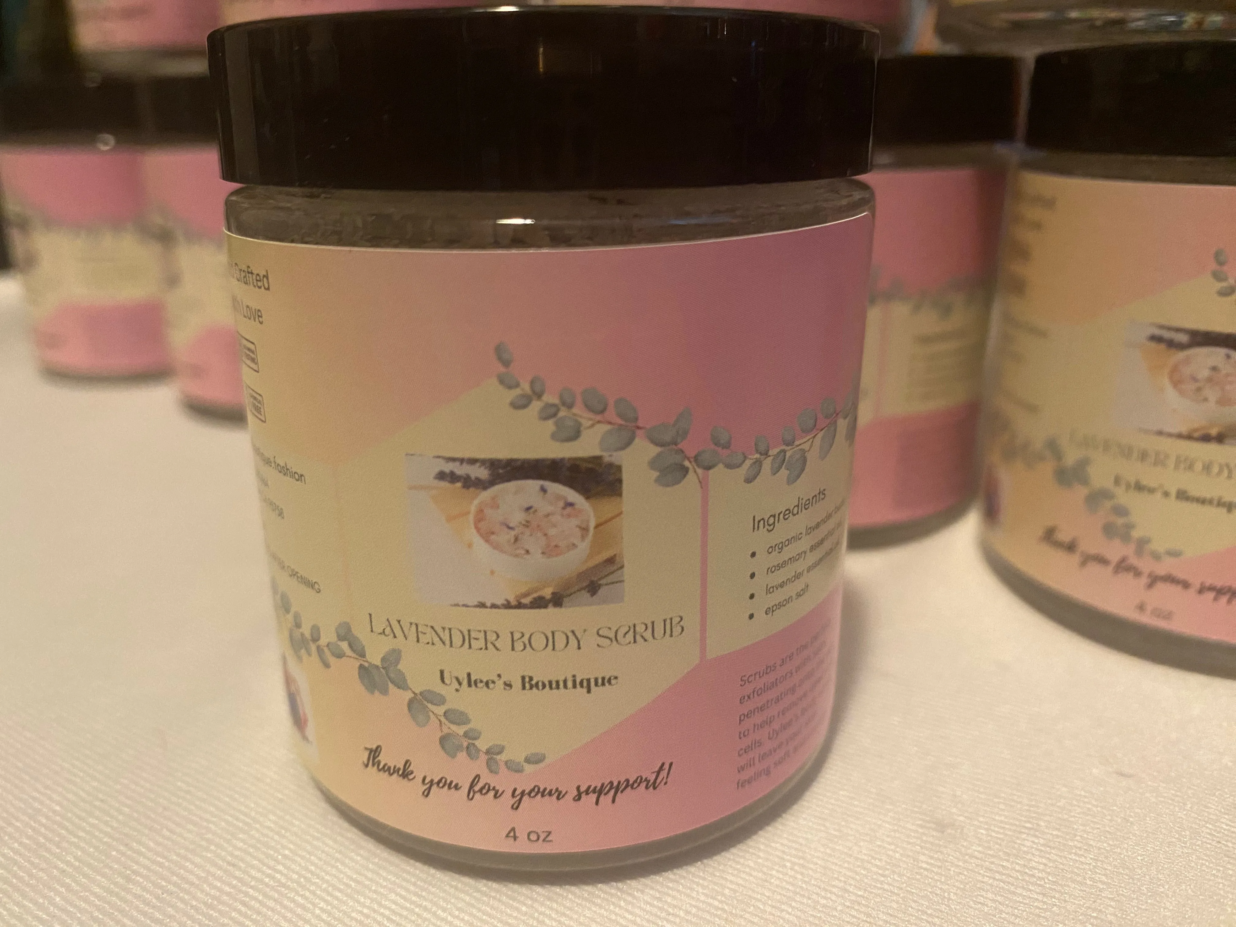 Lavender Body Scrub, 4 oz