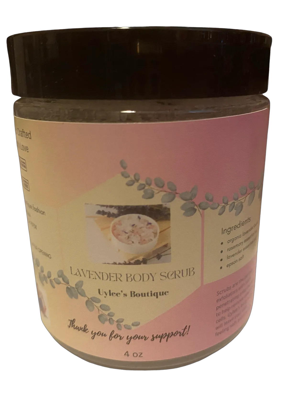 Lavender Body Scrub, 4 oz
