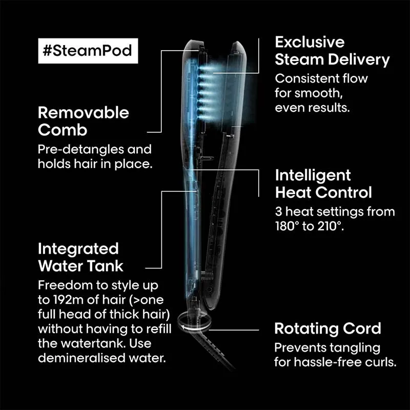 L'Oréal Professionnel Steampod 3.0 Steam Hair Styling Tool