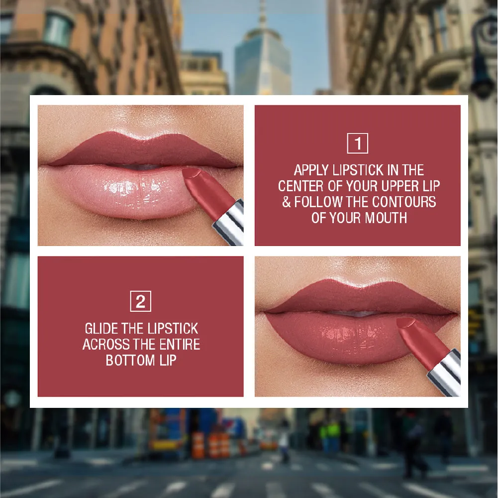 Maybelline New York Color Sensational Creamy Matte Lipstick, 695 Divine Wine, 3.9g