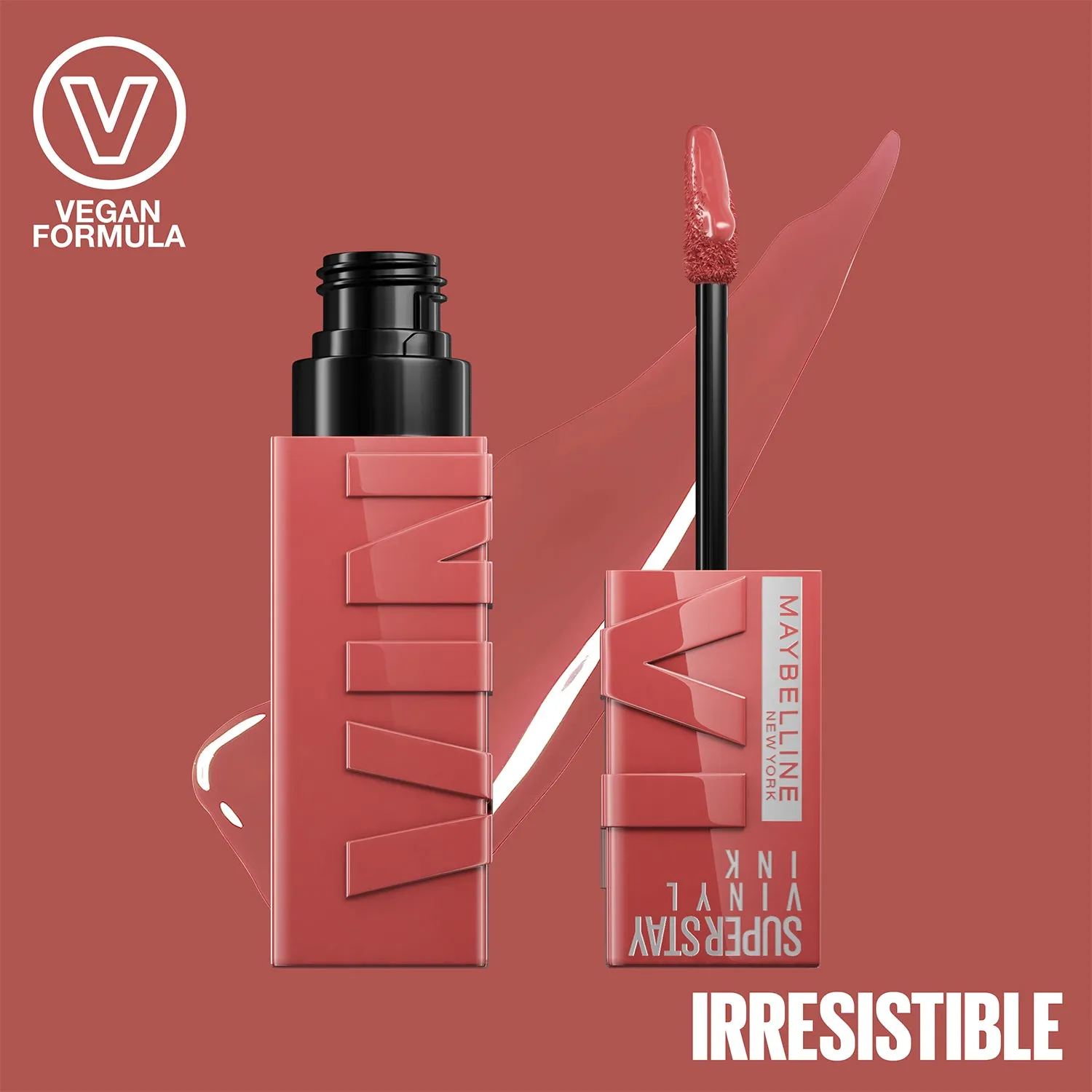 Maybelline New York Superstay Vinyl Ink Liquid Lipstick, Irresistible 4.2 ml