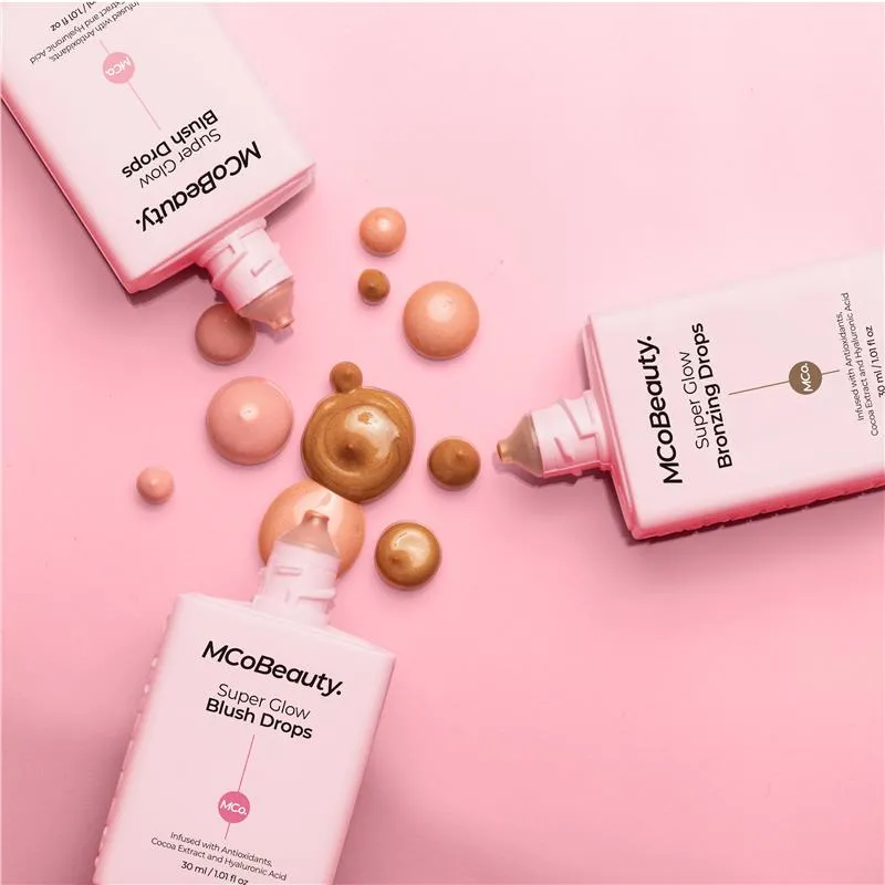 MCOBEAUTY Super Glow Blush Drops - Peach Pink