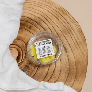 Mini Golden Turmeric & Lime Sugar Scrub