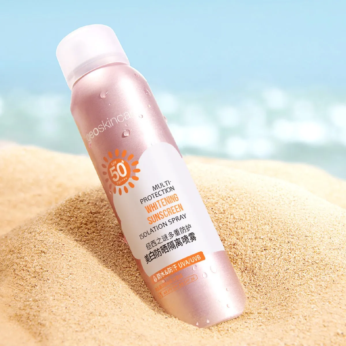 Multi-protection Whitening Sunscreen Isilation Spray 120ml (SPF50  PA    )
