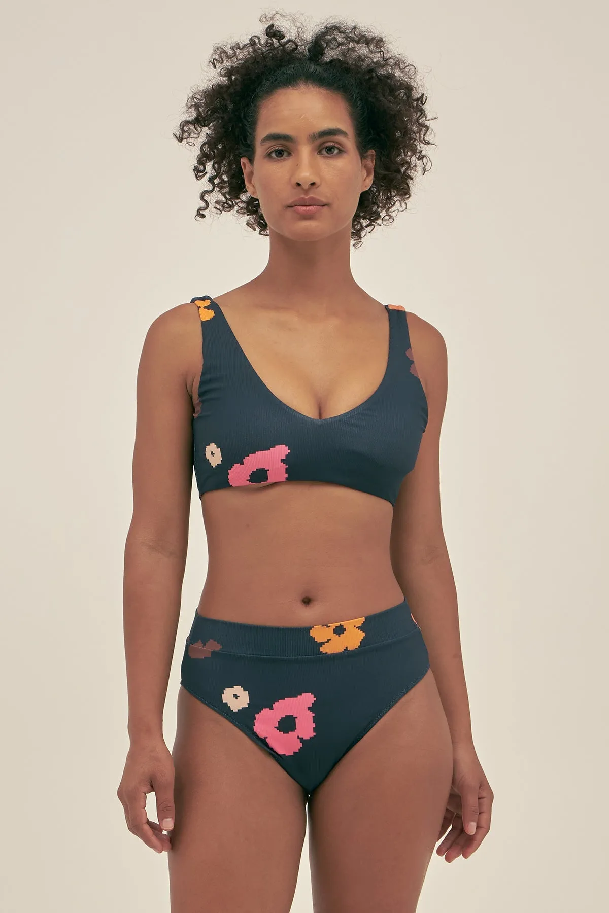Nicky Bikini Bottom Poppy Night