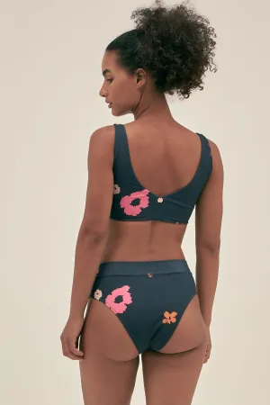 Nicky Bikini Bottom Poppy Night
