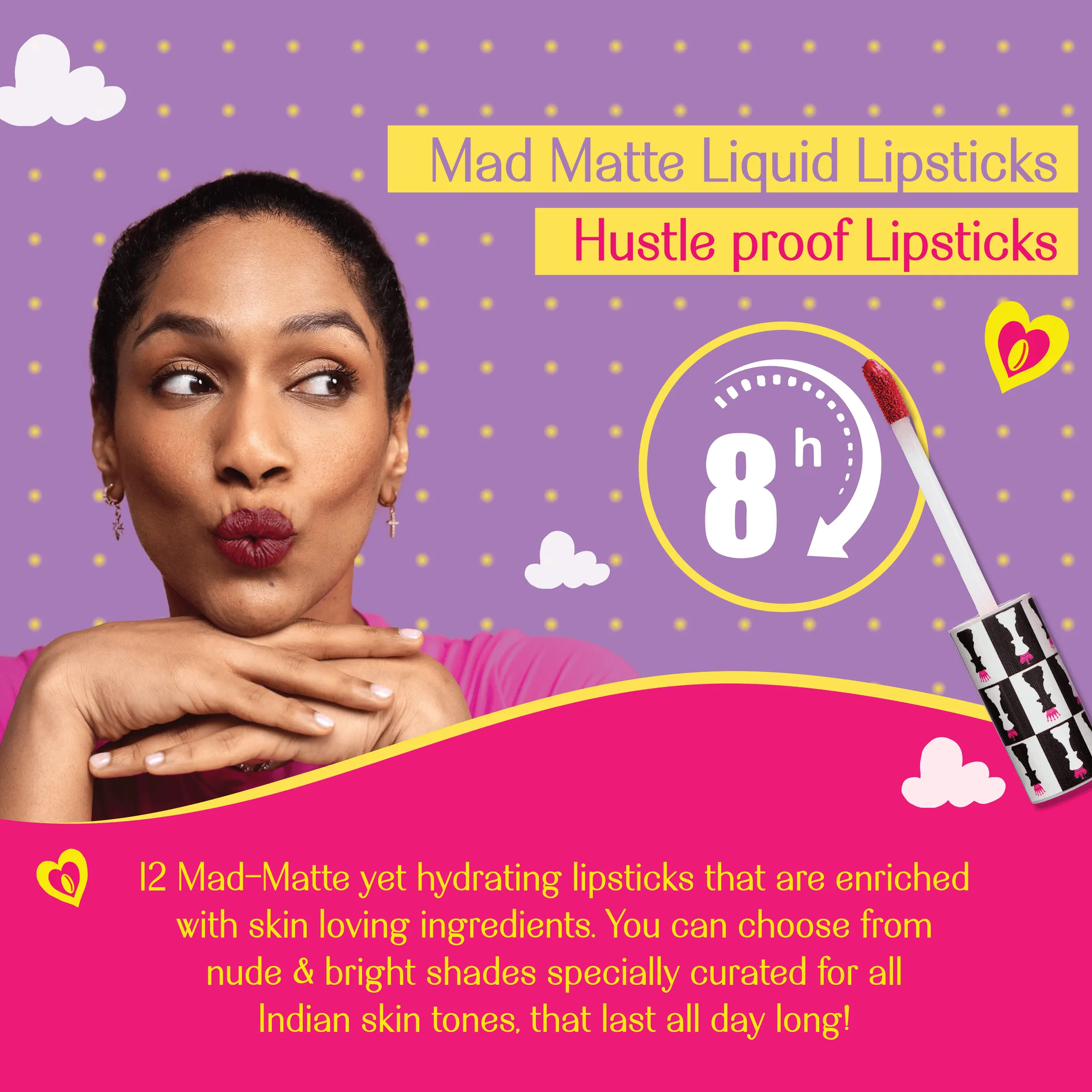 No Rules- Game On! Mad-Matte Liquid Lipstick  (Choco Plum) Transfer-proof