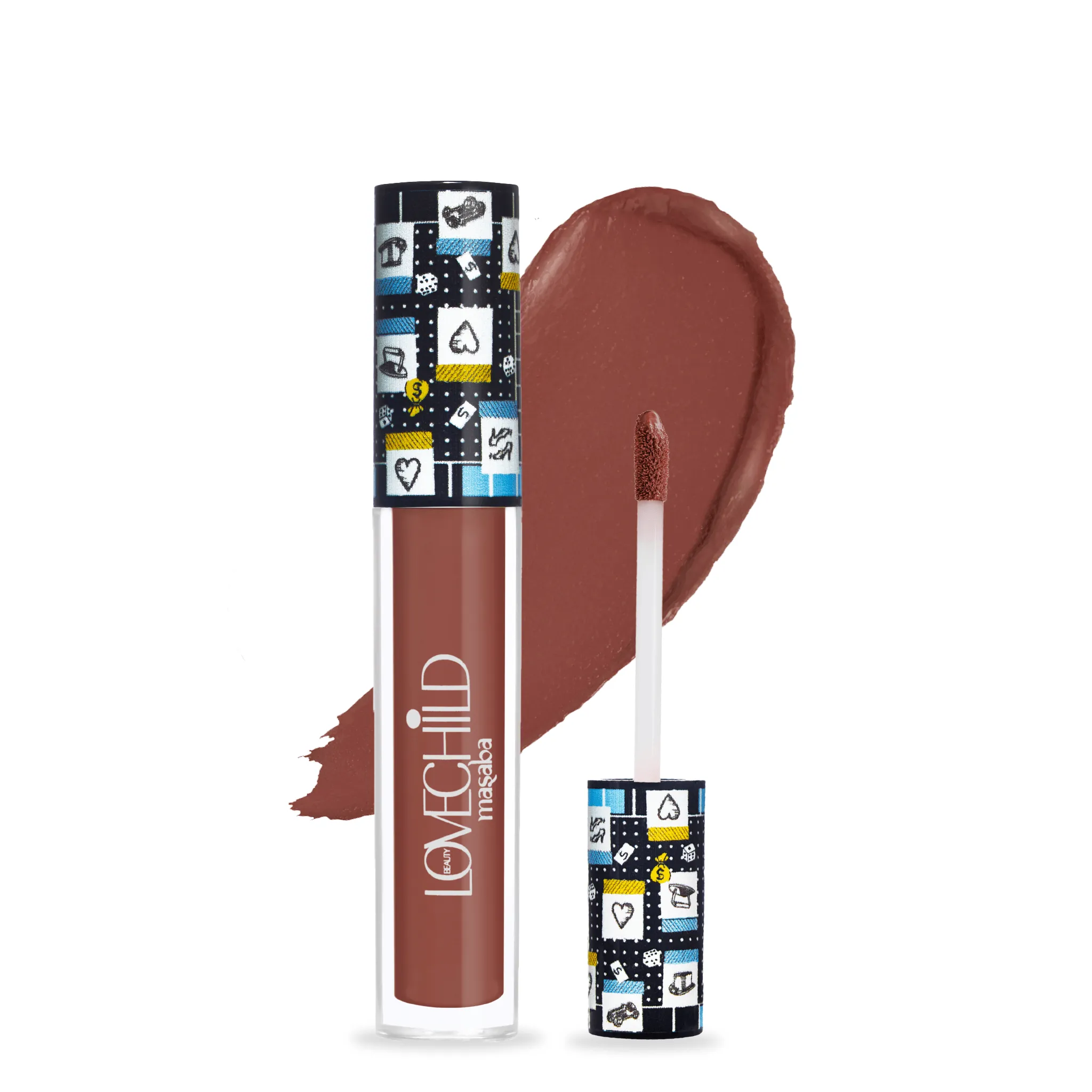 No Rules- Game On! Mad-Matte Liquid Lipstick  (Choco Plum) Transfer-proof