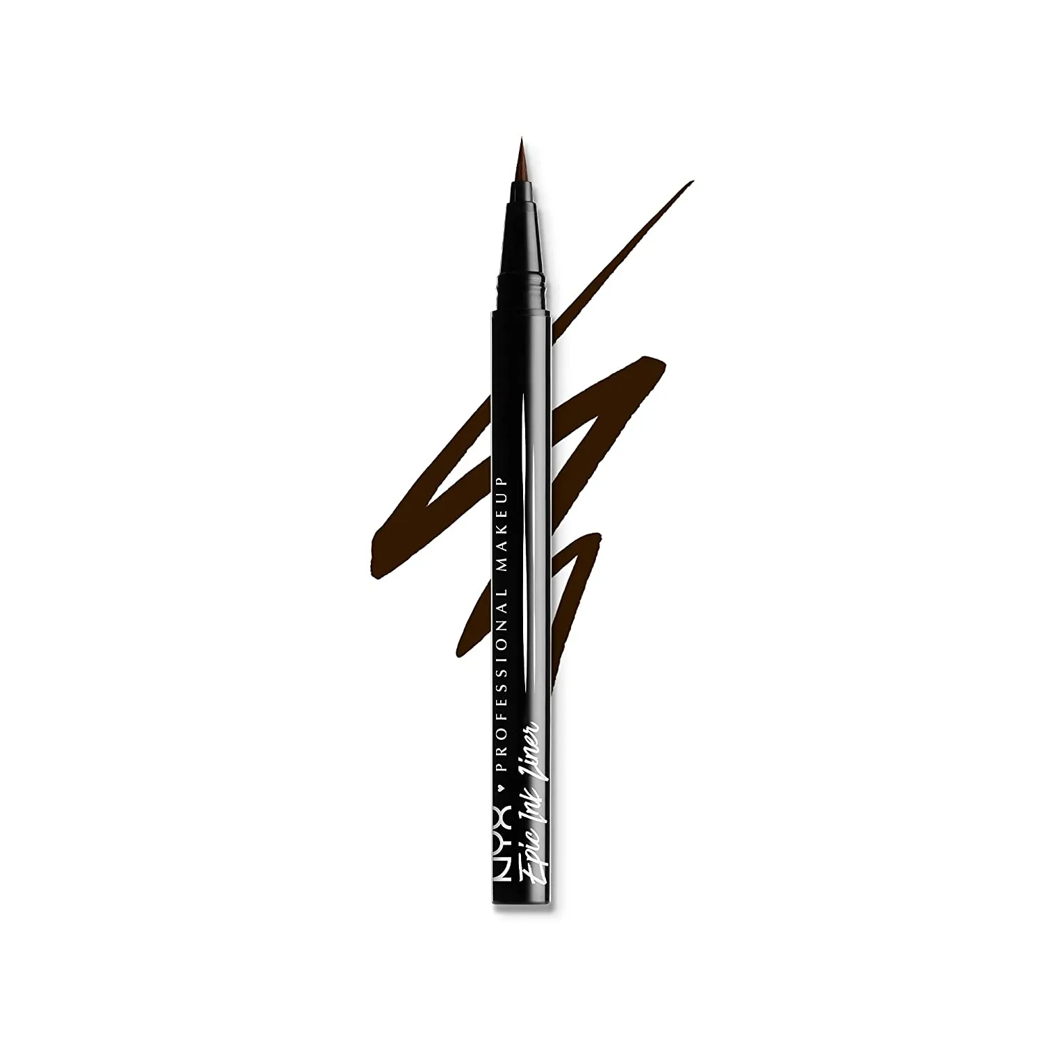 NYX PROFESSIONAL MAKEUP Epic Ink Liner, Waterproof Liquid Eyeliner, Black