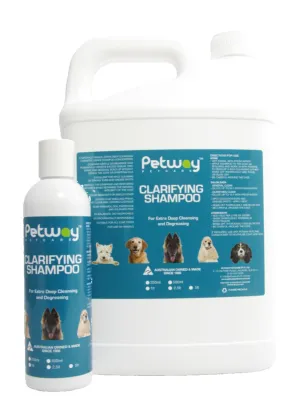 Petway Petcare Clarifying Shampoo - Assorted Sizes (WH)