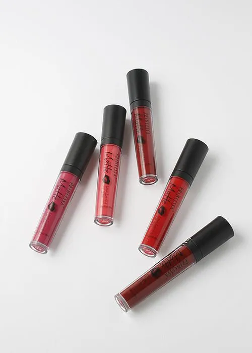 Princessa Matte Liquid Lipstick- Color Set 1