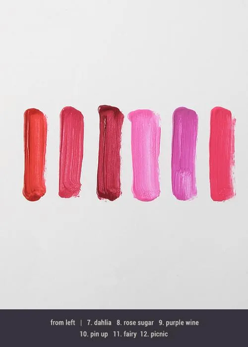 Princessa Matte Liquid Lipstick- Color Set 1