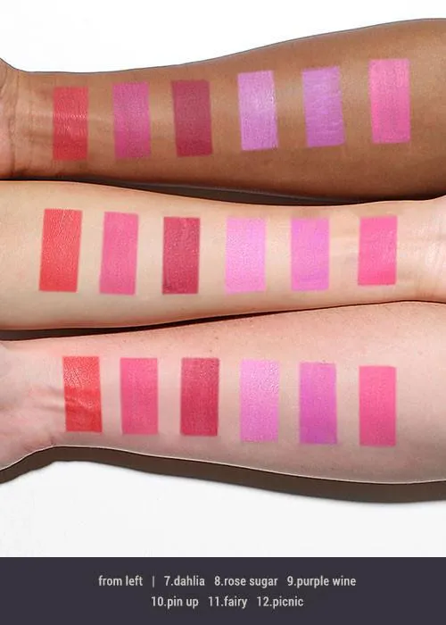 Princessa Matte Liquid Lipstick- Color Set 1