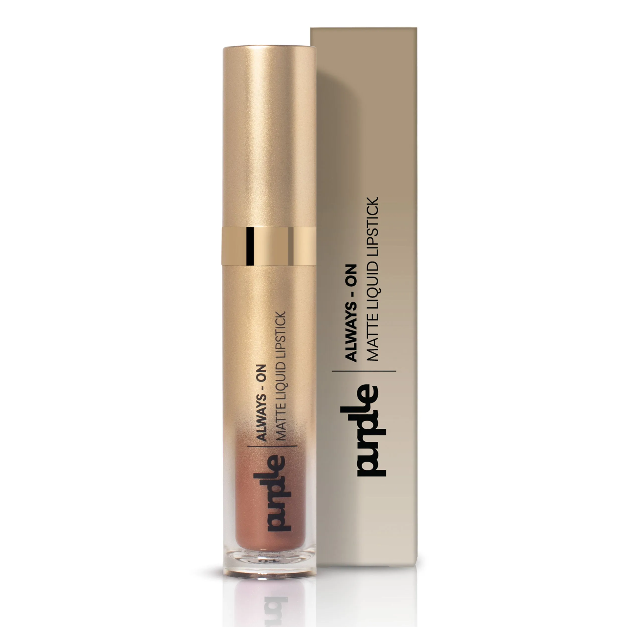 Purplle Always - On Matte Liquid Lipstick - Creme De Cocoa 01 (6.5ml)
