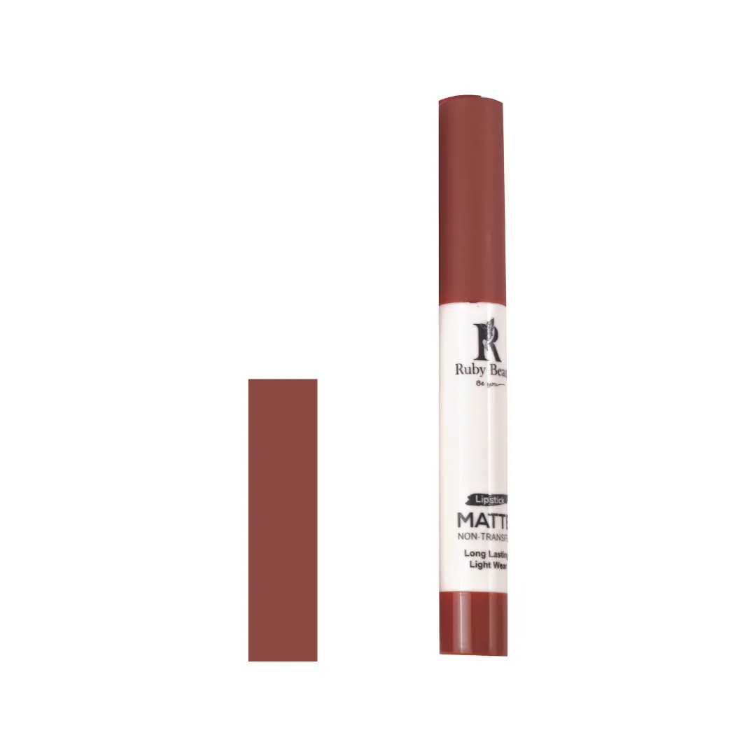 Ruby Beauty Matte Lipstick (Non-Transfer)