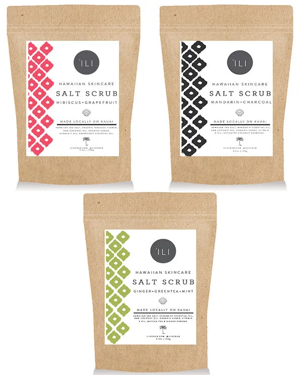 Salt Scrub Trio