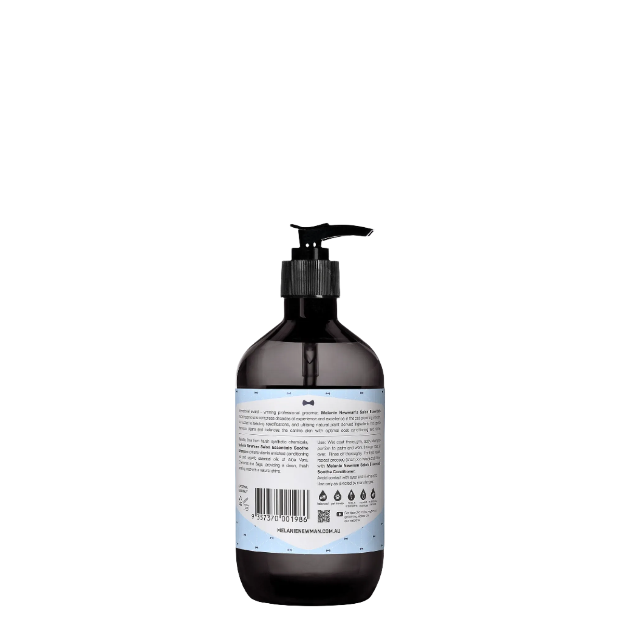 Soothe Shampoo 500ml by Melanie Newman