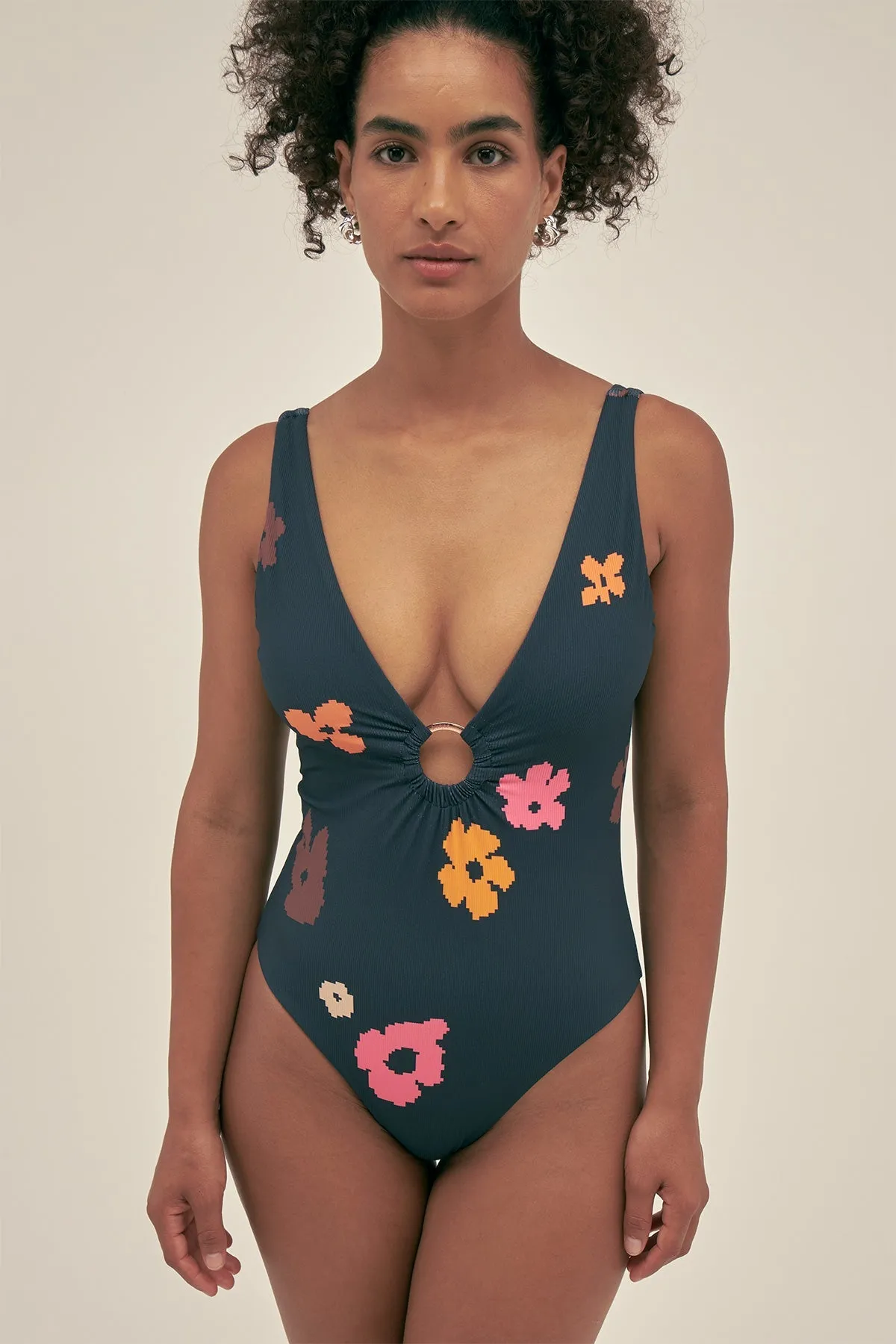 Tali One Piece Swimsuit Poppy Night