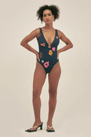 Tali One Piece Swimsuit Poppy Night