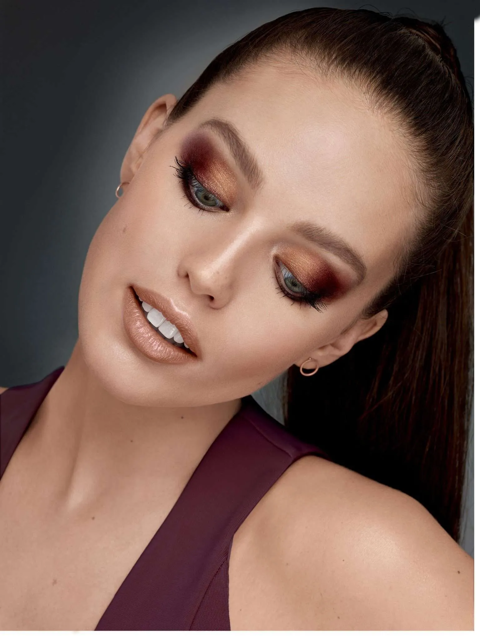 The Burgundy Bar Eyeshadow Palette- Features 12 Expertly Curated Shades