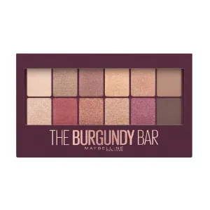 The Burgundy Bar Eyeshadow Palette- Features 12 Expertly Curated Shades