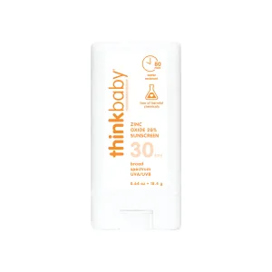 thinkbaby safe sunscreen face and body stick SPF 30