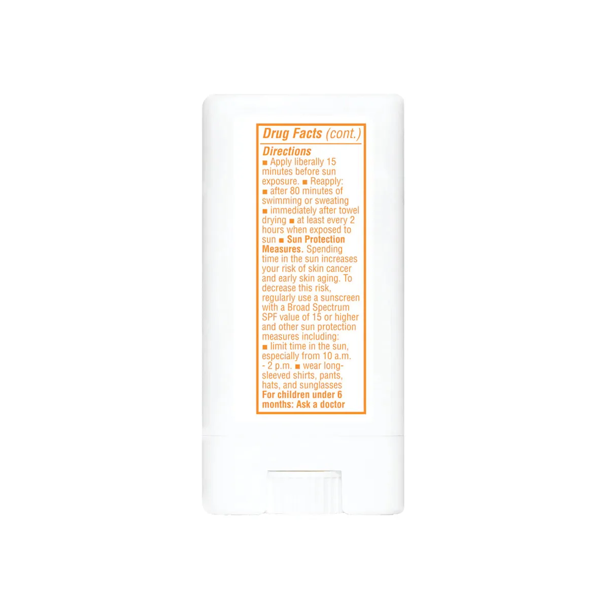 thinkbaby safe sunscreen face and body stick SPF 30
