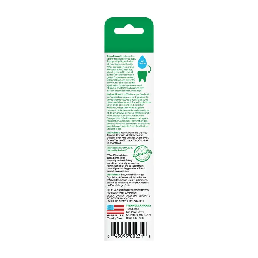 TropiClean Fresh Breath Clean Teeth Vanilla Mint