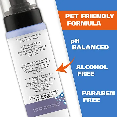 Wahl No Rinse Waterless Lavender Chamomile Shampoo for Dogs