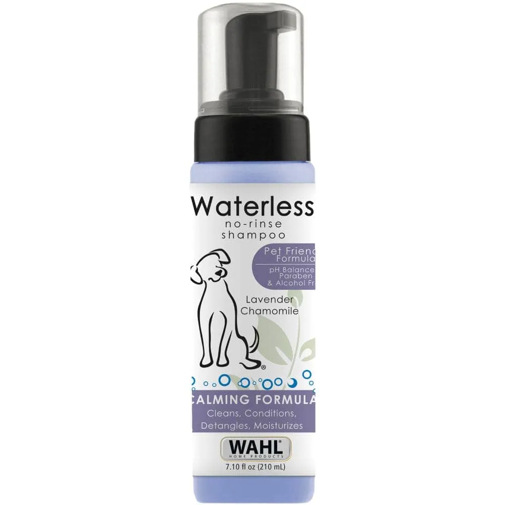 Wahl No Rinse Waterless Lavender Chamomile Shampoo for Dogs