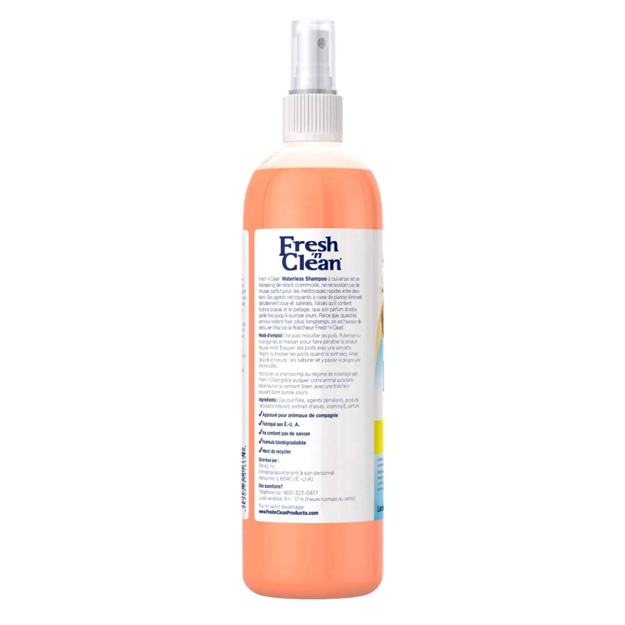 Waterless Shampoo Classic Fresh Scent 12oz by Fresh 'n Clean